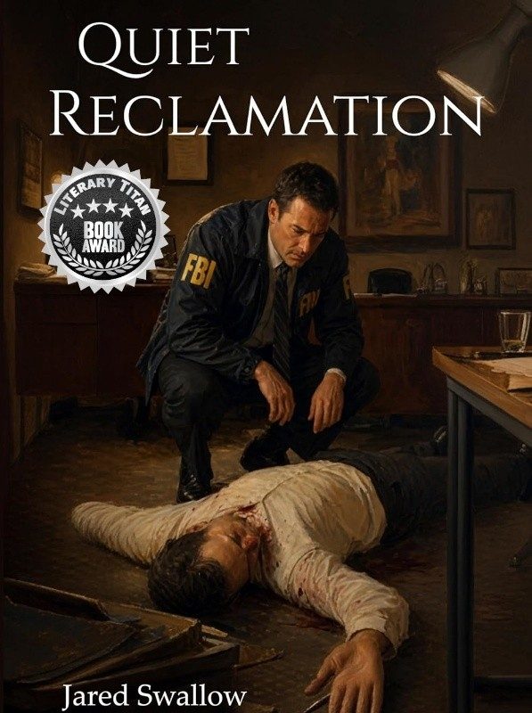 Political Conspiracy Thriller “Quiet Reclamation” by Jared Swallow Receives the Literary Titan Book Award